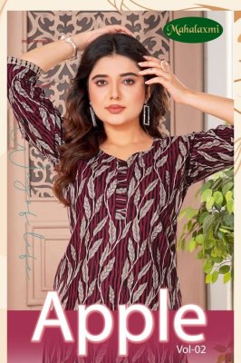 Apple vol 2 by Mahalaxmi Fancy heavy cotton printed western wear top catalogue at amaviexpo Amavi