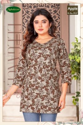 Apple vol 2 by Mahalaxmi Fancy heavy cotton printed western wear top catalogue at amaviexpo western wear catalogs