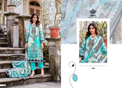 Aqsa by Aahana pure Bamberg digital printed unstitched salwar suit catalogue at low rate  salwar kameez catalogs