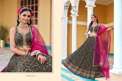 Arunima presenting new readymade lehenga choli catalog with sequence work and digital print at wholesale price lehenga choli catalogs