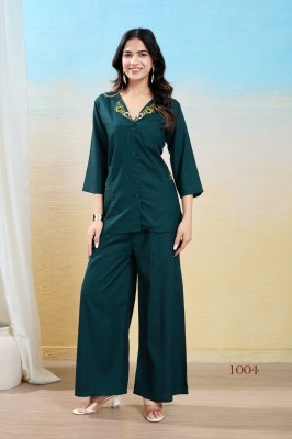 Atufa vol 1 present Pure Heavy Reyon Plain Co ord set collection with low rate co ord set catalogs