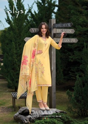 Aura by Clysi Cambric cotton khatli work readymade suit collection readymade suit catalogs