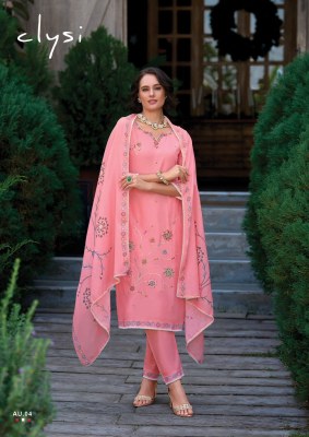 Aura by Clysi Cambric cotton khatli work readymade suit collection readymade suit catalogs