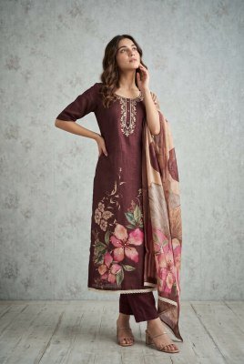 Aurraa Designer Roohaa Vol-29 Pure Cotton Lilan Simmar Suit Set readymade suit catalogs