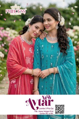 Avtar Vatican Print Plus Size Kurti Collection wholesale catalogs
