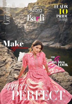 Azara present Barfi 2 pure blossom cotton printed unstitched salwar kameez catalogue at low rate Amavi