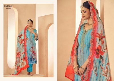 Azara present Shezlin organza digital printed with embroidered salwar kameez catalogue at low rate salwar kameez catalogs
