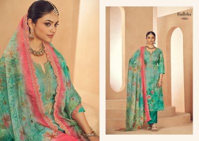 Azara present Shezlin organza digital printed with embroidered salwar kameez catalogue at low rate salwar kameez catalogs