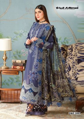 Azure vol 2 by Gull Ahmed Pure Lawn dress material at affordable rate salwar kameez catalogs
