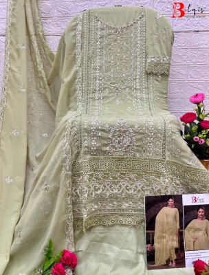 B 115 A to D Fox Georgette Biliqs brand Pakistani suit catalogue pakistani suit catalogs