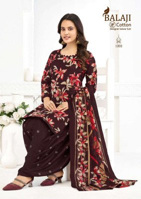 BALAJI COTTON SUI DHAGA Vol-12 Readymade Patiala Dress with Inner 