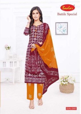 Baalar Battik Special Pent Vol 2 Kurti Pant With Dupatta set ready made wholesale catalogue  kurtis catalogs