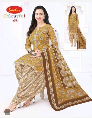 Baalar Cotton Collection Vol 28   pure cotton patiyala catalogue wholesale rate  dress material catalogs