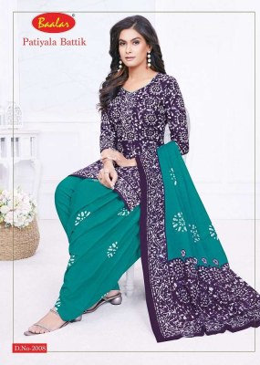 Baalar presents Battik Patiyala Special Vol 2 cotton Dress Material catalogue wholesaler in Surat  salwar kameez catalogs