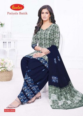 Baalar presents Battik Patiyala Special Vol 2 cotton Dress Material catalogue wholesaler in Surat  salwar kameez catalogs