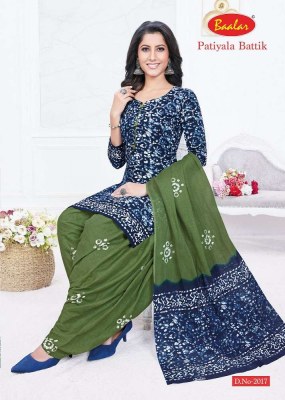 Baalar presents Battik Patiyala Special Vol 2 cotton Dress Material catalogue wholesaler in Surat  salwar kameez catalogs