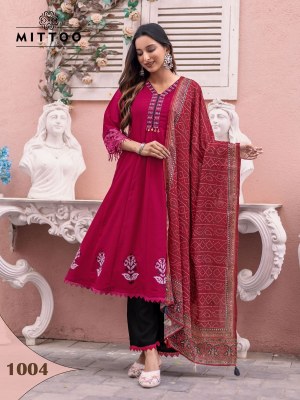 Baarati by Mittoo Handwork embroidered readymade suit collection with wholesale price readymade suit catalogs