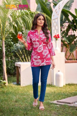 Baby vol 05 by Tips and tops Heavy Reyon Printed Fancy Western Wear collection  western wear catalogs