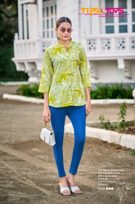 Baby vol 7 by Tips and tops Heavy Reyon Printed western top collection with low rate western wear catalogs