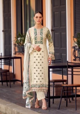 Bagh by The Heritage Shop Pure Jam Satin unstitched dress material wholesale rate salwar kameez catalogs