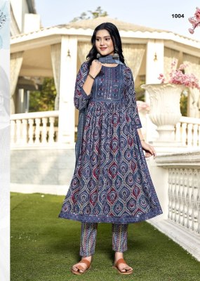 Bahula by Sakhi Nayra Vol 1 present Pure Cotton With Nayra Stitched Pattern readymade suit catalogue at wholesale price readymade suit catalogs