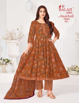 Balaji Anarkali Vol-10 Anarkali Style Kurti Pant with Dupatta fancy Anarkali suit catalogs