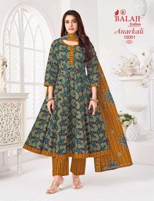 Balaji Anarkali Vol-10 Anarkali Style Kurti Pant with Dupatta fancy Anarkali suit catalogs