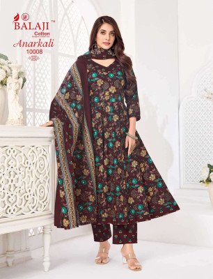 Balaji Anarkali Vol-10 Anarkali Style Kurti Pant with Dupatta fancy Anarkali suit catalogs