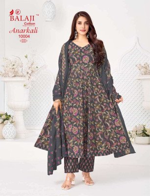 Balaji Anarkali Vol-10 Anarkali Style Kurti Pant with Dupatta fancy Anarkali suit catalogs