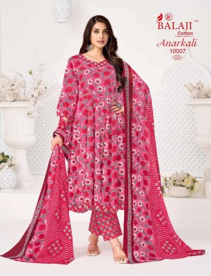 Balaji Anarkali Vol-10 Anarkali Style Kurti Pant with Dupatta fancy Anarkali suit catalogs