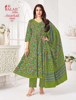 Balaji Anarkali Vol-10 Anarkali Style Kurti Pant with Dupatta fancy Anarkali suit catalogs