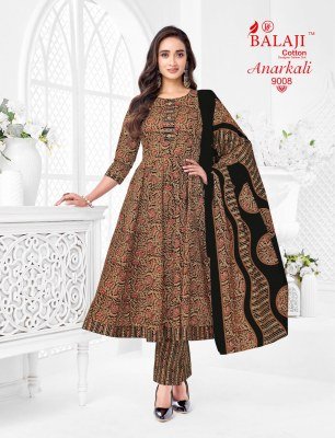 Balaji Cotton Anarkali Vol-9 Readymade Cotton Anarkali Kurti Pant Set wholesale catalogs