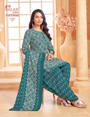 Balaji Sofiyana Vol 15 Readymade Indo Cotton 3 Piece Suit Kurti pant With Dupatta Wholesale kurti pant with dupatta Catalogs