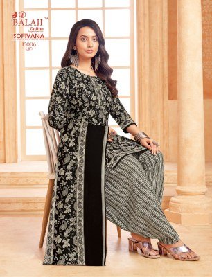 Balaji Sofiyana Vol 15 Readymade Indo Cotton 3 Piece Suit Kurti pant With Dupatta Wholesale kurti pant with dupatta Catalogs