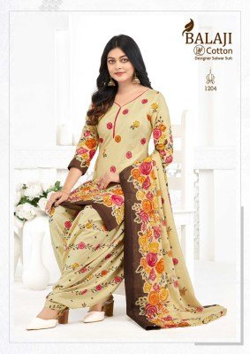 Balaji Sui Dhaaga Vol 12 Pure Cotton Printed Dress Material dress material catalogs