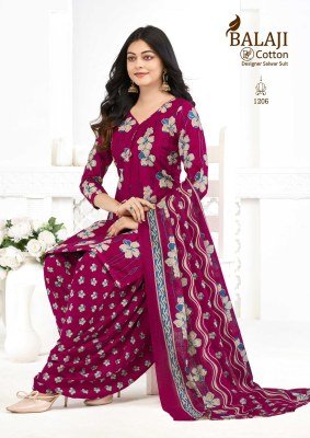 Balaji Sui Dhaaga Vol 12 Pure Cotton Printed Dress Material dress material catalogs