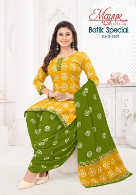 Batik special vol 15 by Patidar heavy cotton batik printed unstitched suit catalogue at low rate dress material catalogs
