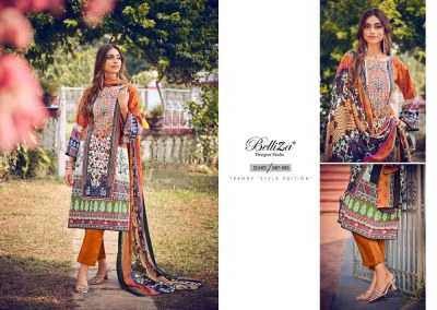Beliiza Naira Vol 38 Cotton Printed Self Embroidery With Cotton Dupatta Unstitched Dress Material  salwar kameez catalogs