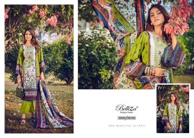 Beliiza Naira Vol 38 Cotton Printed Self Embroidery With Cotton Dupatta Unstitched Dress Material  salwar kameez catalogs