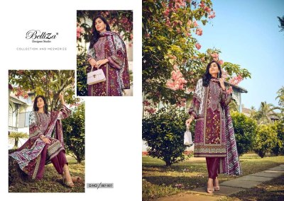 Beliiza Naira Vol 38 Cotton Printed Self Embroidery With Cotton Dupatta Unstitched Dress Material  salwar kameez catalogs