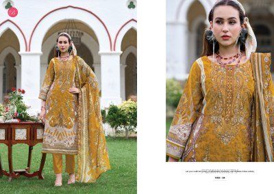 BelliZa Designer Studio GUZARISH Vol-25 Cotton Digital Print Dress Material dress material catalogs