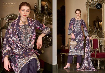 BelliZa Designer Studio NAIRA VOL-155 Pure Cotton Digital Print Dress Material  dress material catalogs
