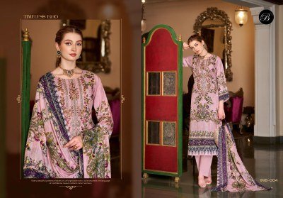 BelliZa Designer Studio NAIRA VOL-155 Pure Cotton Digital Print Dress Material  dress material catalogs