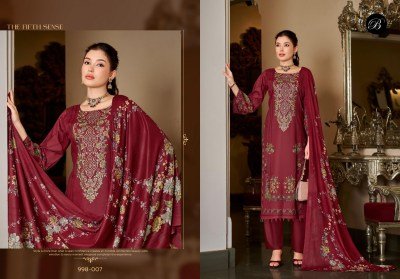 BelliZa Designer Studio NAIRA VOL-155 Pure Cotton Digital Print Dress Material  dress material catalogs