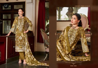 BelliZa Designer Studio NAIRA VOL-155 Pure Cotton Digital Print Dress Material  dress material catalogs