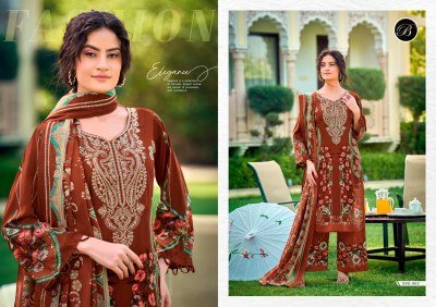 Belliza Designer Studio Dilshad Vol-6 Viscose Rayon Dress Material dress material catalogs