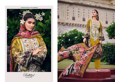 Belliza Designer Studio Naira Vol 13 Pure Cotton Digital Printed Salwar Kameez catalogue wholesaler  pakistani suit catalogs