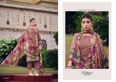 Belliza Designer Studio Naira Vol 13 Pure Cotton Digital Printed Salwar Kameez catalogue wholesaler  pakistani suit catalogs