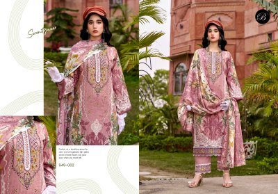 Belliza Gulistaan Pure Cotton Embroidered Dress Material dress material catalogs