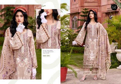 Belliza Gulistaan Pure Cotton Embroidered Dress Material dress material catalogs